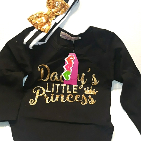 NWT Beautiful Daddy's Princess 12-18mo Outfit Set - Picture 6 of 9